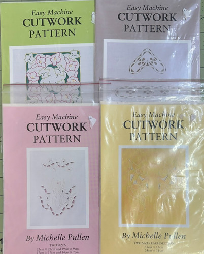 Machine cutwork pattern - pattern, set