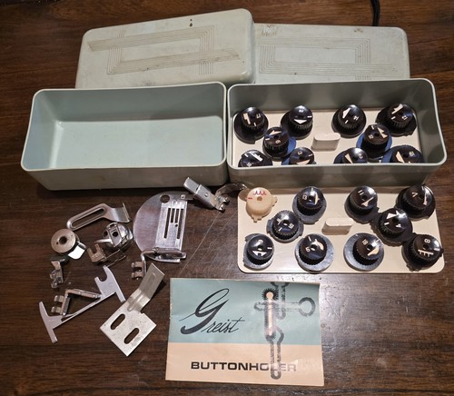 Greist vtg sewing machine - greist,