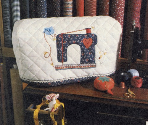 Sewing machine cover - sewing, applique