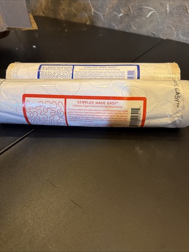 Machine quilting adhesive - machine,